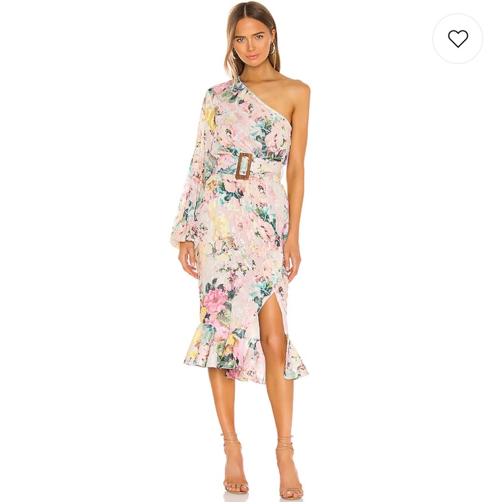 TEIEN MIDI DRESS IN PASTEL TEIEN